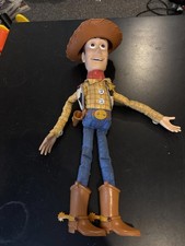 Disney Pixar Toy Story Woody Action Figure Doll working pull string and sound