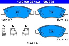 Brake pads 13.0460-3878.2 ATE