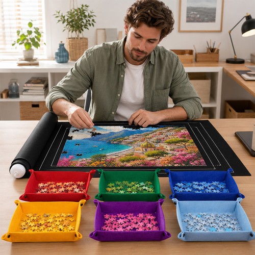 Jigsaw puzzle mat - jigsaw,