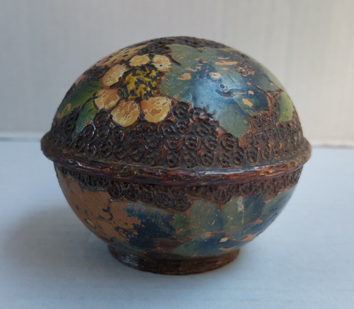 Vintage jewellery trinket - trinket, box