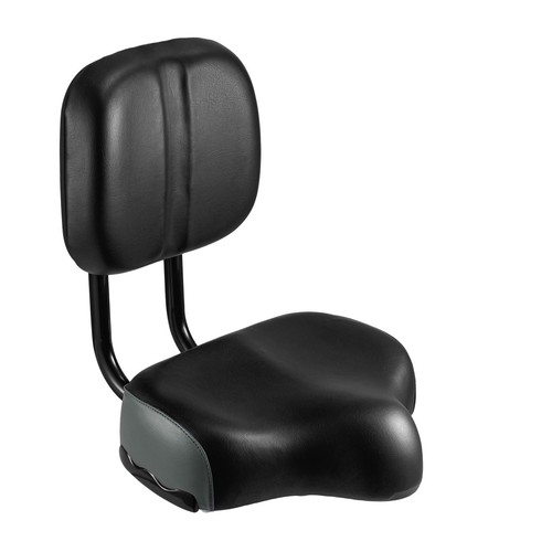Leather bicycle saddle - saddle, with