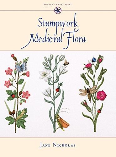 Stumpwork medieval flora - stumpwork,