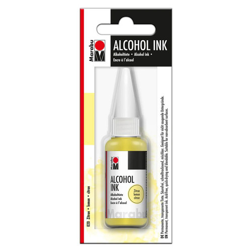Marabu alcohol ink 20ml - marabu, lemon