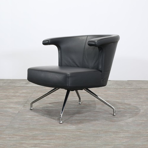 Frighetto leather swivel chair - frighetto,