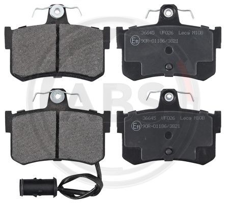 36645 brake pad - 36645, a.b.s.