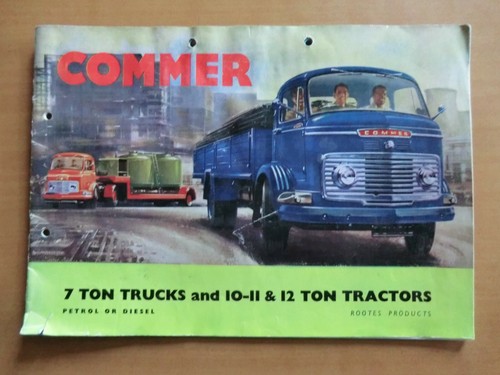 Brochure commer ton trucks - commer, 7