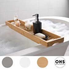 OHS Bamboo Bath Tub Rack