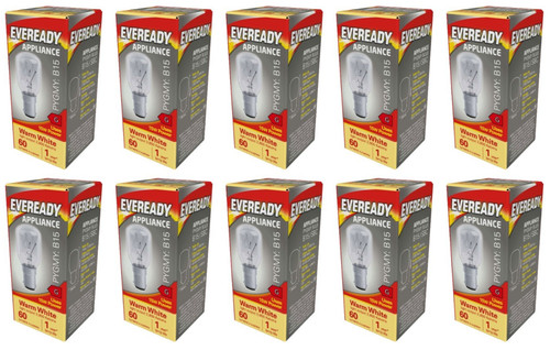 10x 15w eveready pygmy - 15w, bulb