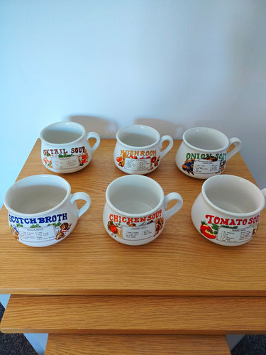 Vintage 1970s soup bowls - 1970s,