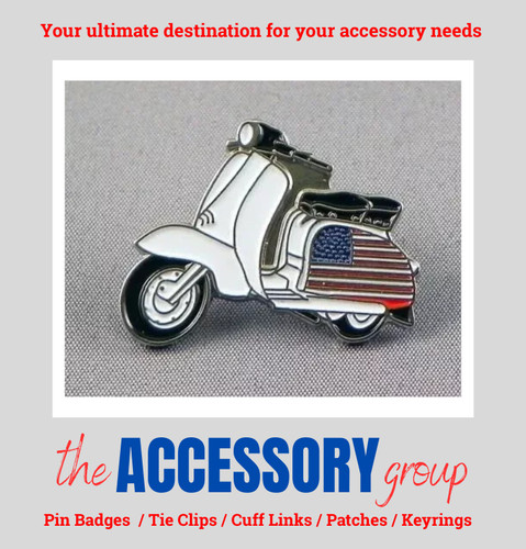 New usa flag vespa - new,