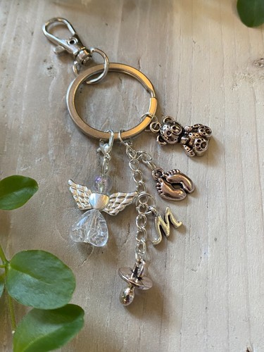 New baby shower keyring - shower,