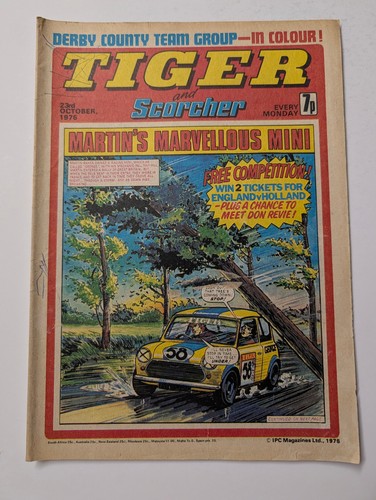 Tiger and scorcher - scorcher, comic