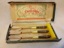  Vintage Feather Unicorn Darts