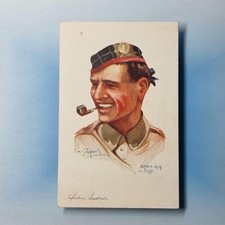 WW1 Military Postcard 1916