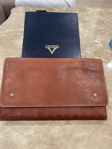Visconti leather pen - , display