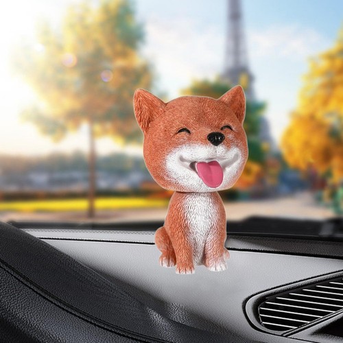 Car dashboard bobblehead dog - dashboard,