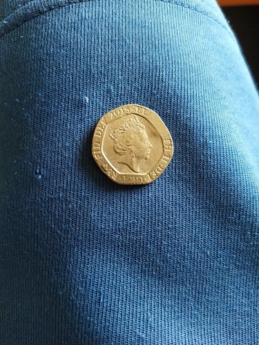 Rare miss shaped 20p - rare, miss-shaped