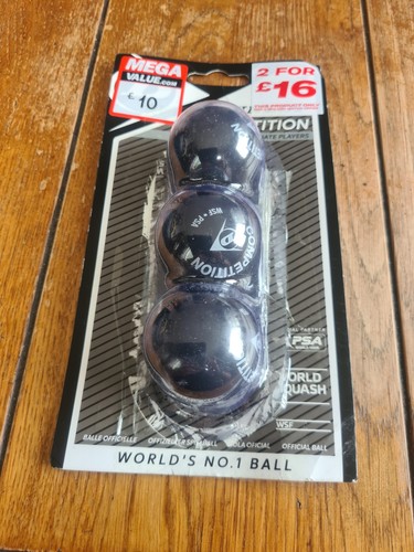 Dunlop competition squash - dunlop, x3