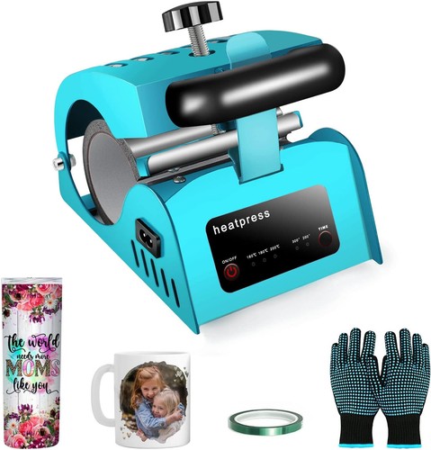 Blzk portable mug heat press - portable,