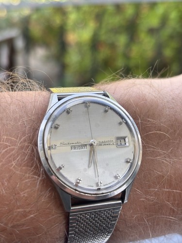 1965 seikomatic weekdater - 1965,