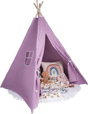Kid's Tipi Tent, Natural