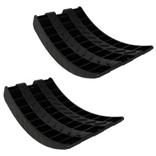 Pair Motorhome Caravan Round Wheel Level Ramp Leveller Tyre Saver Wheel 5T