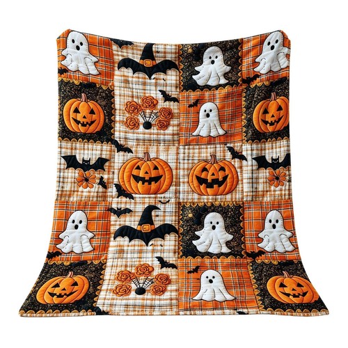 Halloween throw blanket - throw,
