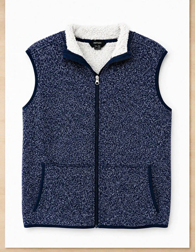Esmara blue fleece sherpa - blue,