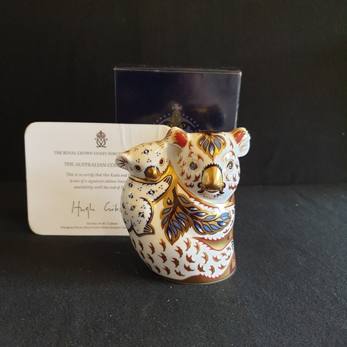 Royal crown derby - royal, paperweight
