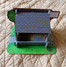 Vintage Style Wooden Farm Set Organic Farm Shop Animal Petting Corner Toys