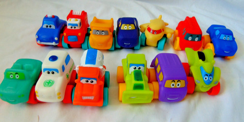 Baby cars soft - baby, rubber