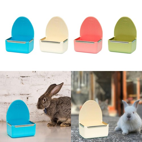 Rabbit feeder for cage - for,