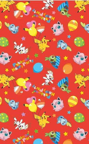 Danilo pokemon wrapping paper - pokemon,
