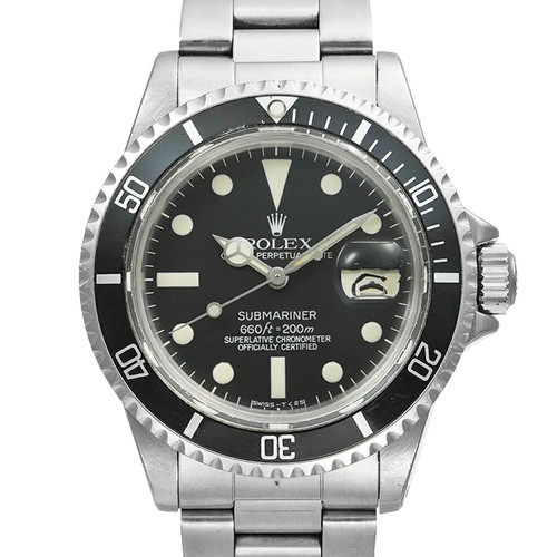 Rolex submariner 1680 black - rolex,