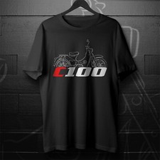 Honda C100 1958-1967 - Motorcycle T-Shirt for Riders