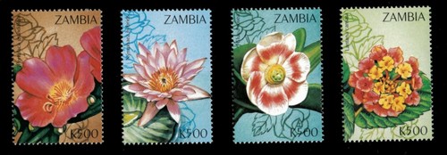 Zambia 1997 flowers - zambia,