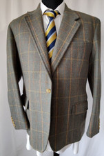 Pure Wool Tweed Country Jacket