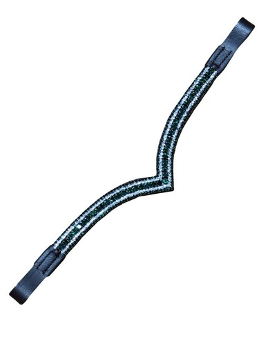Sparkly shape almas browband - sparkly,