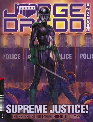 Judge dredd megazine - judge,
