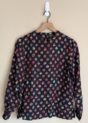 Vintage silk blouse ann - silk,