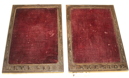 Pair antique lake - antique,