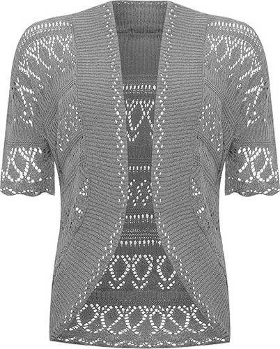 Womens cropped bolero shrug - womens,