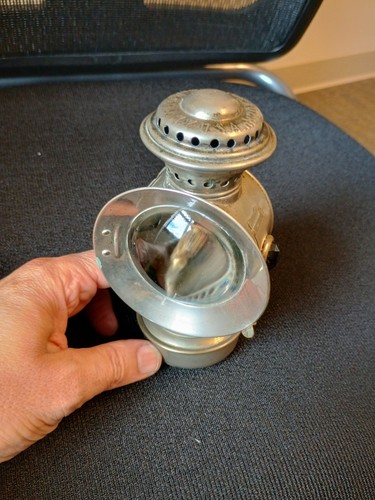 Vintage oil bicycle lamp - oil, m.b