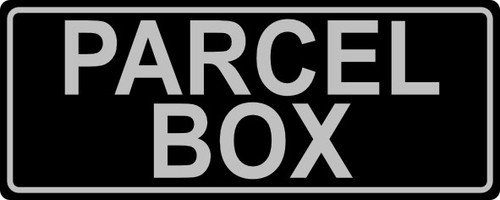 Parcel box letter - parcel, or