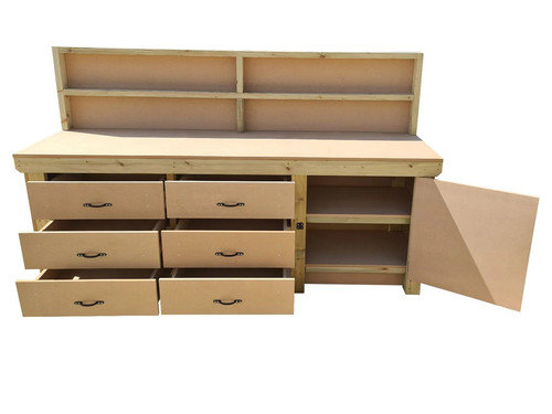 Wooden mdf top workbench tool - mdf,