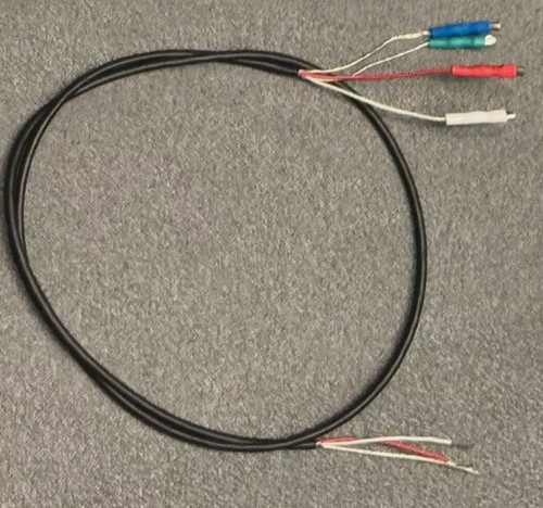 Tonearm wire loom - , shielded