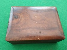 Lovely Little Old Wooden Box Marked Palestine 1941