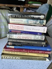 12 Books Bundle London History  Books  Job Lot. Vintage And Modern