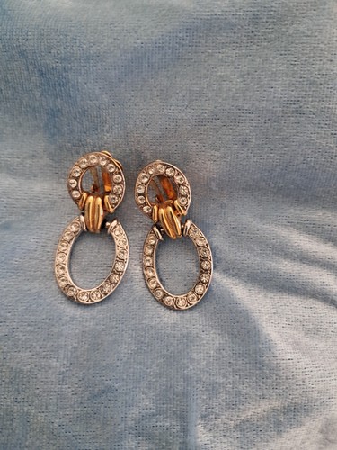 Vintage clip earrings - clip,