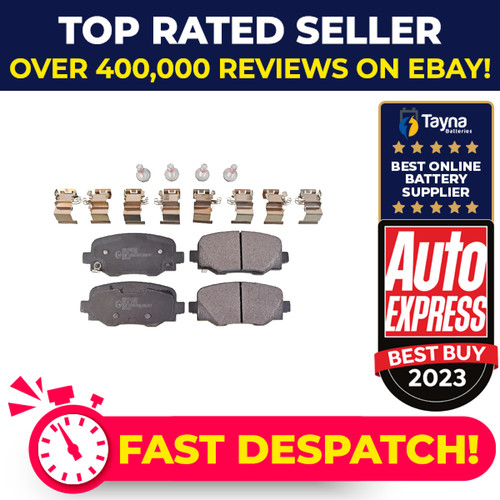 Brake pads set - set, fiat